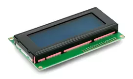 LCD ekranas 4x20 simbolių mėlynas - justPi