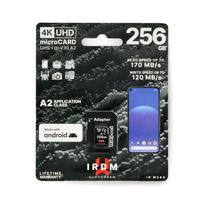 Atminties kortelė Goodram IR-M2AA microSD 256GB 170MB / s UHS-I klasės U3 su adapteriu
