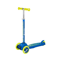 Triratis paspirtukas REBEL KIDS WHEELS YELLOW
