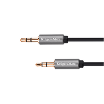 Kruger&Matz Basic AUX - AUX 3.5mm kabelis 3m