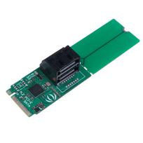 PCIe 3.0x2 M.2 NGFF raktas B į SATA 3.0 6Gb/s konverteris - 2 prievadai - JMB585 - skirtas Odyssey-X86J4105 - Seeedstudio 103990565