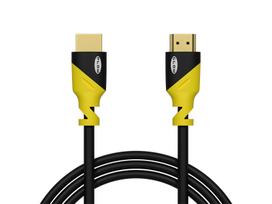 Kabelis HDMI - HDMI 4K 5m Geltonas