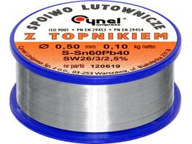 Lydmetalis su fliusu CYNEL LC60-FSW26 0.50mm 100g