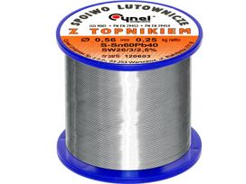 Lydmetalis su fliusu CYNEL LC60-SW26 0.56mm 250g