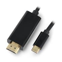 USB C – HDMI laidas – 1.8 m – Akyga AK-AV-18