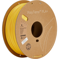 Polymaker PolyTerra PLA+ - 1kg - 1.75mm - Geltonas