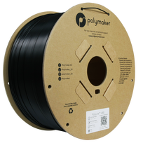 Polymaker PolyLite ABS - 3kg - 1.75mm - Juodas
