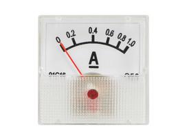 Analoginis ampermetras kw, mini 1A + šuntas