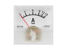 Analoginis kvadratinis ampermetras mini 15A