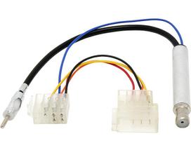 Automobilių antenos separatorius ISO-DIN+ISO-ISO