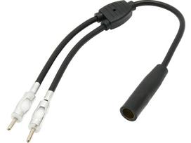 Automobilio antenos adapterio skirstytuvas 2x kištukas-DIN
