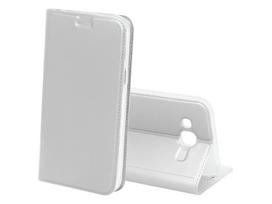 Samsung Galaxy J5 dėklas, sidabrinis L