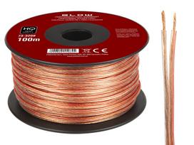Garsiakalbio laidas 2x0.22 mm