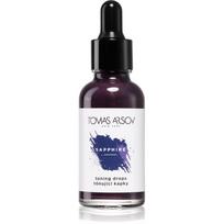 Tomas Arsov Sapphire Toning Drops plaukų priežiūros priemonė šviesintiems, šalto atspalvio šviesiems plaukams 30 ml
