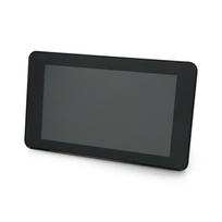 Raspberry Pi 4B ir jutiklinio ekrano 7" Multicomp Pro dėklas - juodas