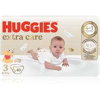 Huggies Extra Care Size 3 vienkartinės sauskelnės 6-10 kg 40 vnt.