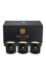 PRIVE HOME Žvakių rinkinys, 3 dalys