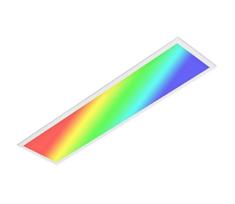 Brilo - RGBW Reguliuojamas lubinis šviestuvas SLIM LED/24W/230V 100x25 cm + +VP