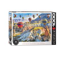 Dėlionė „Oro balionai virš Kapadokijos“ (1000 det.)