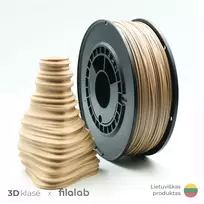 Filalab | Fiber PLA 1.75mm 1kg | Bamboo - Bambuko priemaišos