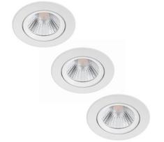 Philips - RINKINYS 3x LED Reguliuojamas įleidžiamas šviestuvas DIVE LED/5W/230V 2700K