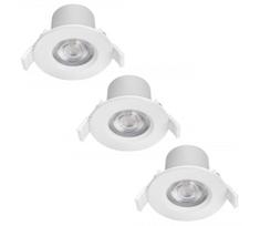 Philips - RINKINYS 3x LED Reguliuojami vonios šviestuvai LED/5W/230V 2,700K IP65