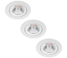 Philips - RINKINYS 3x LED Reguliuojamas įleidžiamas šviestuvas DIVE LED/5,5W/230V 2700K