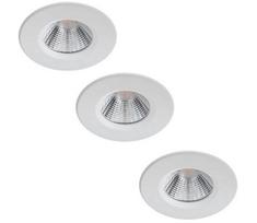 Philips - RINKINYS 3x LED Reguliuojamas  vonios šviestuvas LED/5,5W/230V 2700K IP65