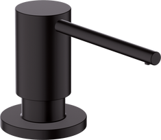Skysto muilo dozatorius Hansgrohe, juoda matinė
