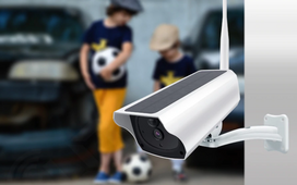 Vaizdo stebėjimo Wi-Fi kamera su saulės baterija SOLAR IP