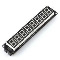 LED ekrano modulis, 8 skaitmenų, suderinamas su Arduino