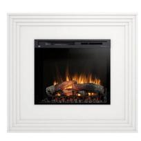 DIMPLEX KATRA WHITE 28 XHD pastatomas elektrinis židinys su apdaila