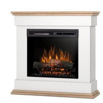 DIMPLEX LENOX WHITE-LIGHT OAK 23 XHD pastatomas elektrinis židinys su apdaila