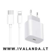 Įkroviklis/pakrovėjas Apple iPhone telefonui 20w gamintojas Sikenai