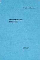 Dešimt eilėraščių. Ten Poems. Vilniaus getas, 1943: žydų paveldas - Avrom Sutzkever