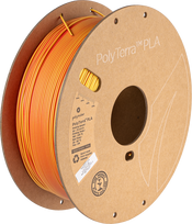 Polymaker Polyterra PLA Dual Color - 1.75mm - 1kg - Sunrise (raudonas-geltonas)