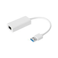 Adapterio tinklo plokštė USB 3.0 – RJ45 LAN gigabit 10/100/1000Mb Kruger&Matz