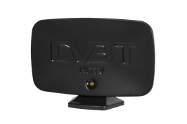 Ryniak plačiajuosčio ryšio DVB-T antena (juoda)