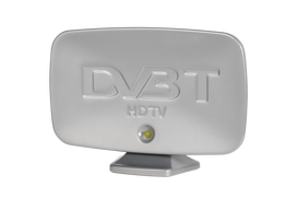 Ryniak plačiajuosčio ryšio DVB-T antena (sidabrinė)