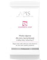 Apis dumblių kaukė kapiliarinei odai su rožių ekstraktu ir vitaminu C Apis Couperose Stop 20g
