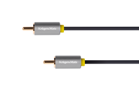 Kabelis 1RCA-1RCA 1.8 m Kruger&Matz Basic