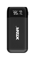 Įkroviklis / maitinimo blokas 18650 baterijoms XTAR PB2S