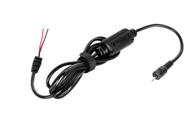 Tiesus 2.5/0.6 (19V/2.1A) maitinimo kištukas su laidu Rebel