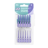 Dantų krapštukai EasyPick XL violetiniai N36 + dėklas, blisteris