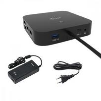 I-TEC USB-C Dual Display MST DS 1xDP 1xHDMI 1xGLAN 3xUSB 3.0 2xUSB 2.0 1xUSB-C-Datei 1xAudio/Mic Jack 1x100W USB-C PD+Charger 112W