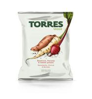 Daržovių traškučiai TORRES, su saulėgrąžų, TTTTOL8426944610808