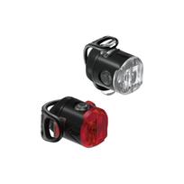 Žibintų rinkinys LEZYNE LIGHT PAIR FEMTO USB DRIVE PAIR BLACK (1-LED-31P-V104)