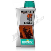 Alyva MOTOrex TOP SPEED 10W/30 Sintetinė - 4T - 1L