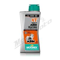 Alyva MOTOrex KTM RACING 20W/60 Sintetinė - 4T - 1L