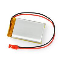 Akyga Li-Pol elementas 1500mAh 1S 3.7V - JST-BEC jungtis + lizdas - 50x34x8mm
